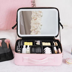 New Led Cosmetic Bag With Mirror