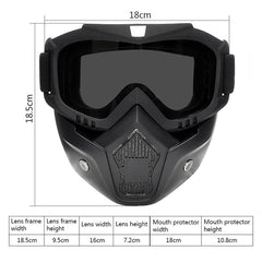 Bike Face Mask Windproof & Breathable Riding Protection