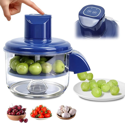 Hausify Store vegetable and fruit peeler machine, compact kitchen tool for peeling fruits and vegetables efficiently.