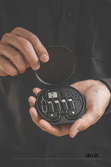 TechMate (5 in 1 Charger, SIM Tool & Holder)