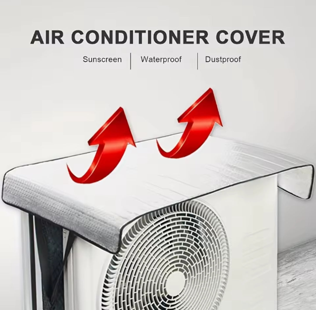 Hausfiy outdoor AC unit cover protecting and insulating air conditioning units to enhance efficiency and reduce energy use.