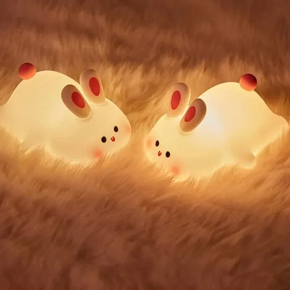 Cute Rabbit Silicone Lamp