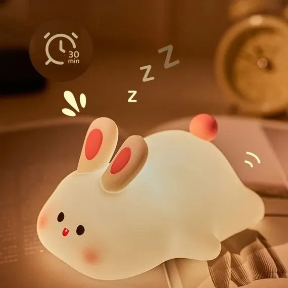 Cute Rabbit Silicone Lamp
